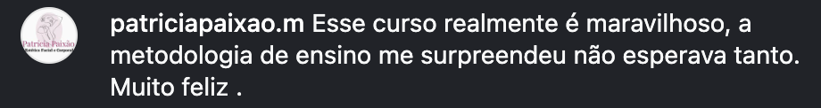 Depoimento de aluna 5